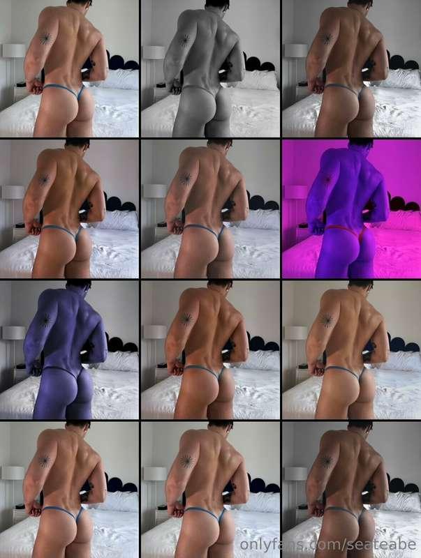 Took some pics in this sexy new thong. Which edit is your fa..