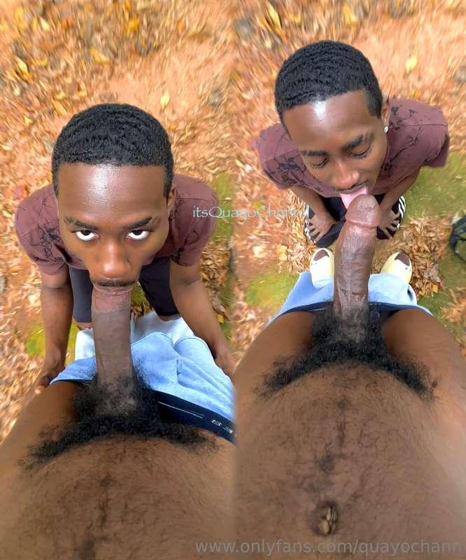 Throat Training #2 with this YN🥷🏽 with a BBC 😋 DICK HUGE ASF..