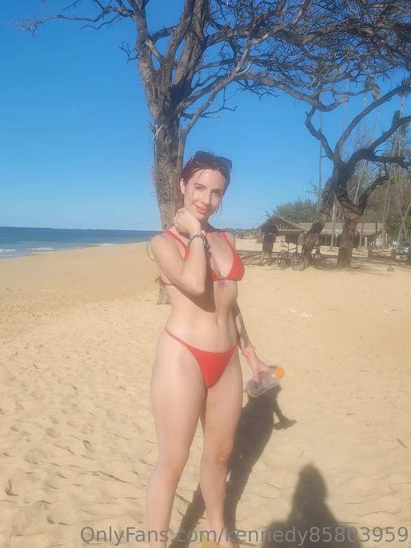 Went to little beach today which is a nude beach. Highest ti..
