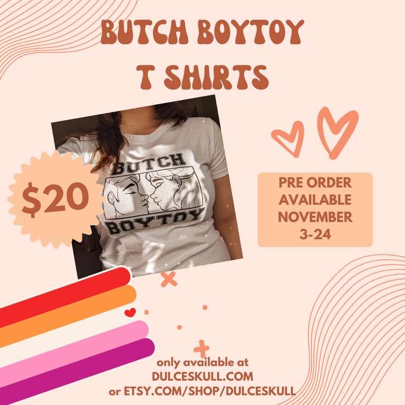 Butch Boytoy Shirt Pre Order Info!