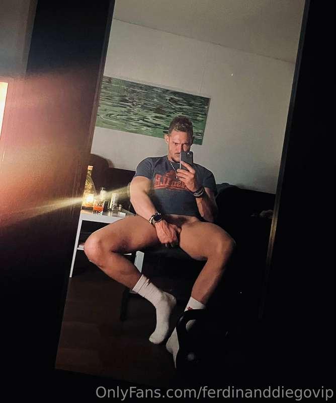 Like being served in front of the mirror.. seeing how somebo..