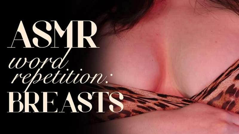 "ASMR Word Repetition: Breasts"
Gaze into my eyes as I slowl..