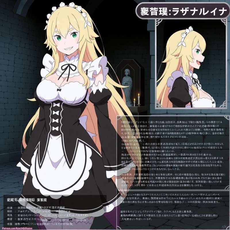 Frederica Baumann of ReZero Sexy Poses [Gen 2.5]