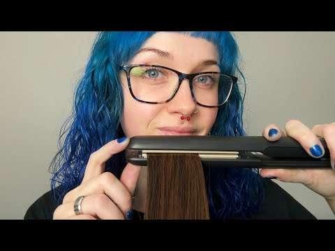 📣 EARLY ACCESS 📣 ASMR Andie Hart's Hairy Nose Salon [Doing Your Makeup & Styling Your LONG Nose Hairs] 👃