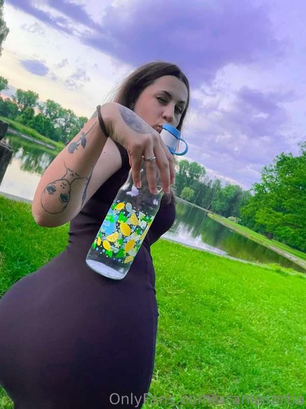 Drinking regime is important 👅