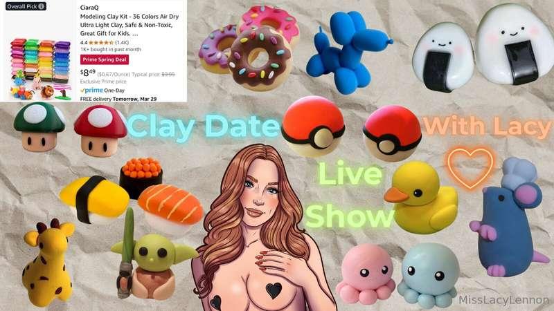 I’d love to do this April 3rd or 4th as an immersive live sh..