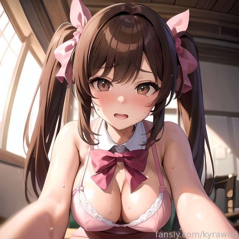 my nipples have been like this all day... would i be sus if i went out like this?

#sus #nipples #hentai #anime #horny
