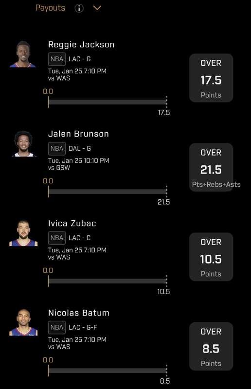 Prizepicks parlay play and betcha 