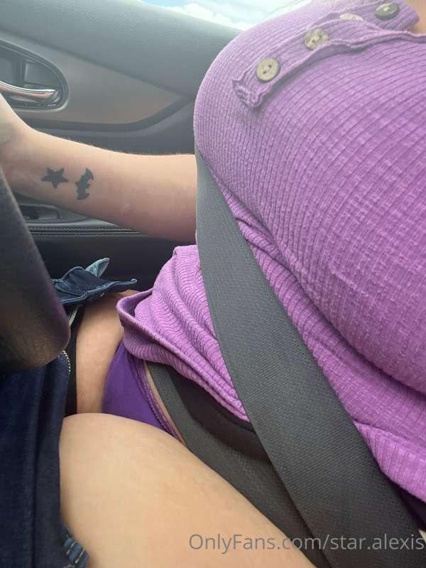 Is it safe to play with yourself while driving?