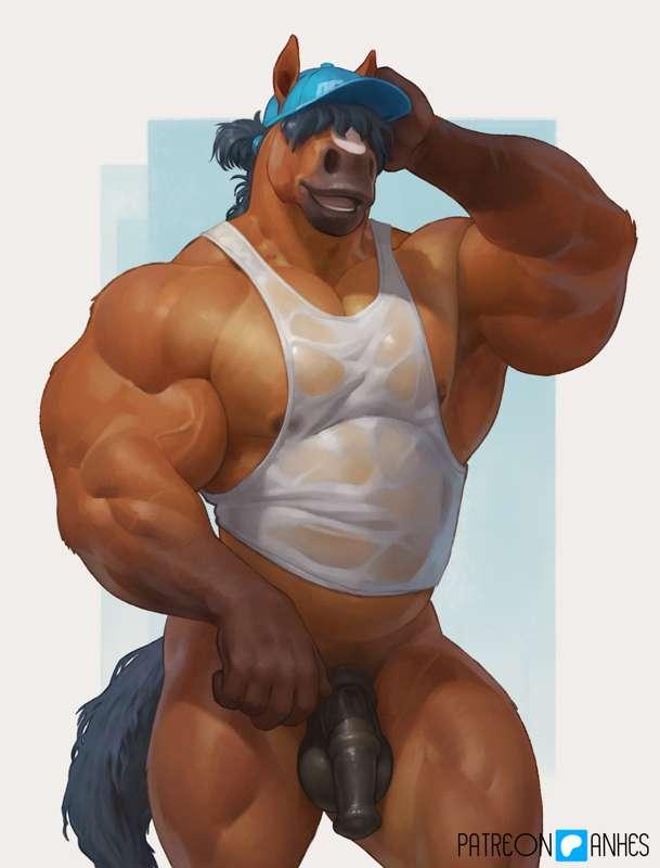 Carefree horse - Big