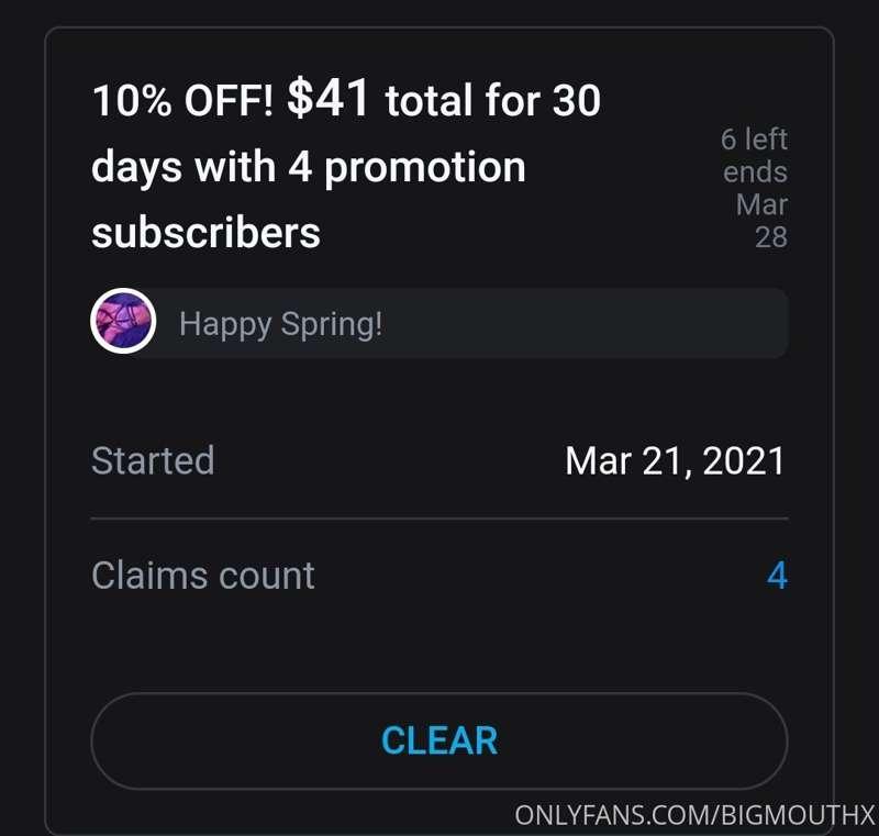 if you haven't renewed your subscription yet it's on sale en..