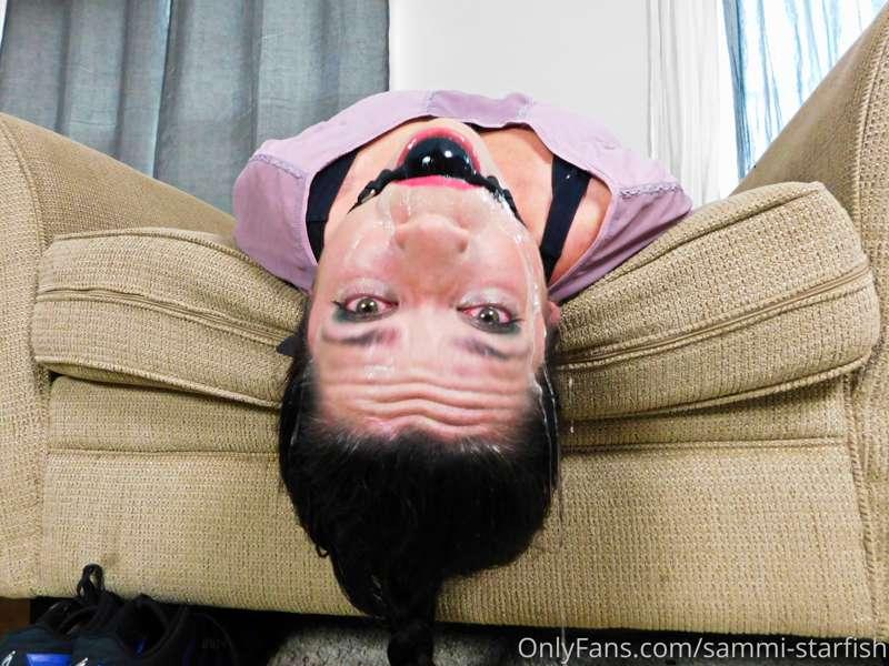 100 picture set... "Mom's Penis Gag Challenge" (Part 5 / 5)