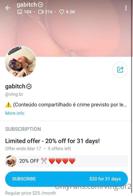 onlyfans.com/vtng.br ⚠️ 500 mídias no feed ❤️ 20% off ✂️ par..