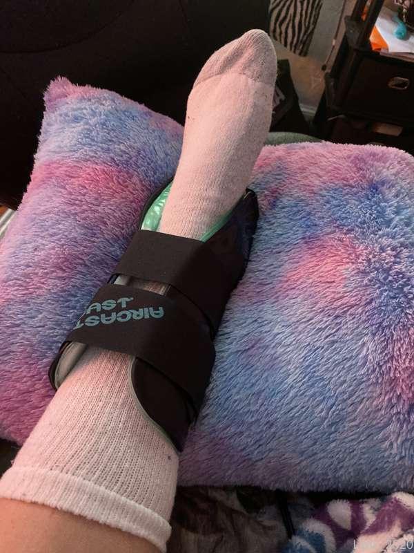 Sprained my ankle idk when ima post next been staying on my ..
