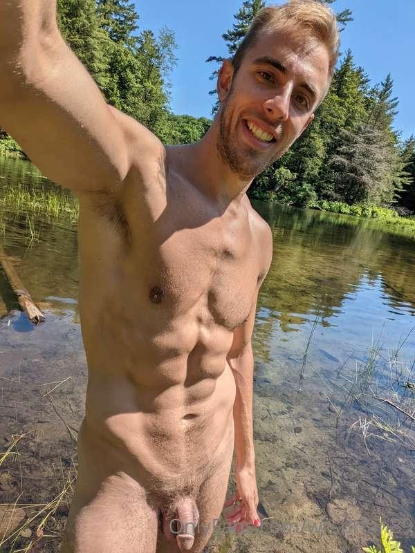 The bulk of Saturday was spent wading nude in the waters of ..