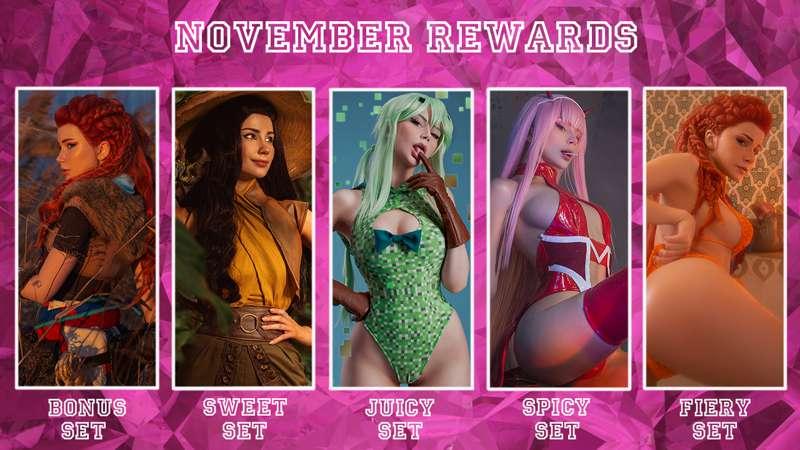 November 🌸 Rewards