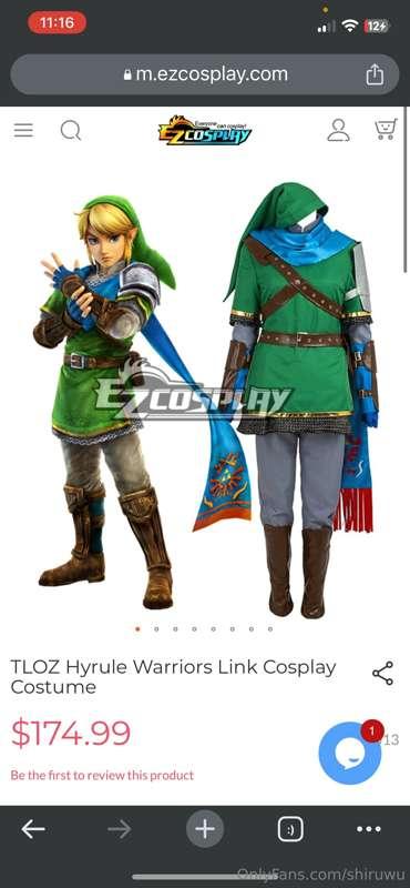 Can someone buy me a link me cosplay so I can do funny lewd ..