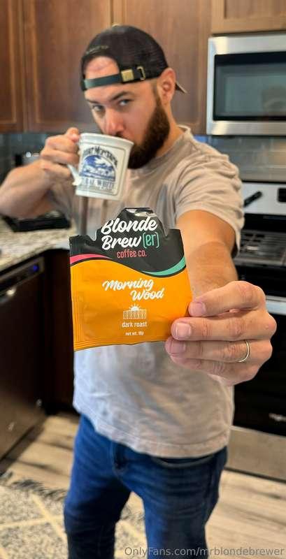 Have you tried my Morning Wood yet?? Seriously good coffee ☕..