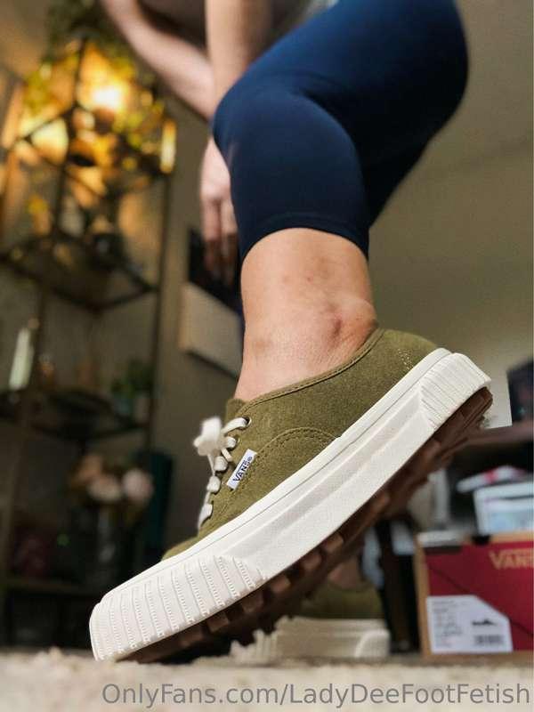 New Vans! 

Paid for by my sneaker bitch, of course. 

Are a..