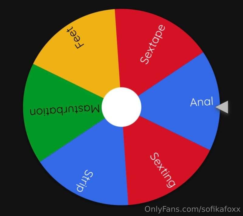 I'll give you a spin 🙀🥵
1x spin $10
2x spins $15
3 spins $20