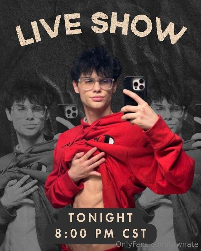 Are you ready for the best 😏 live you are going to see? 😈 I'..