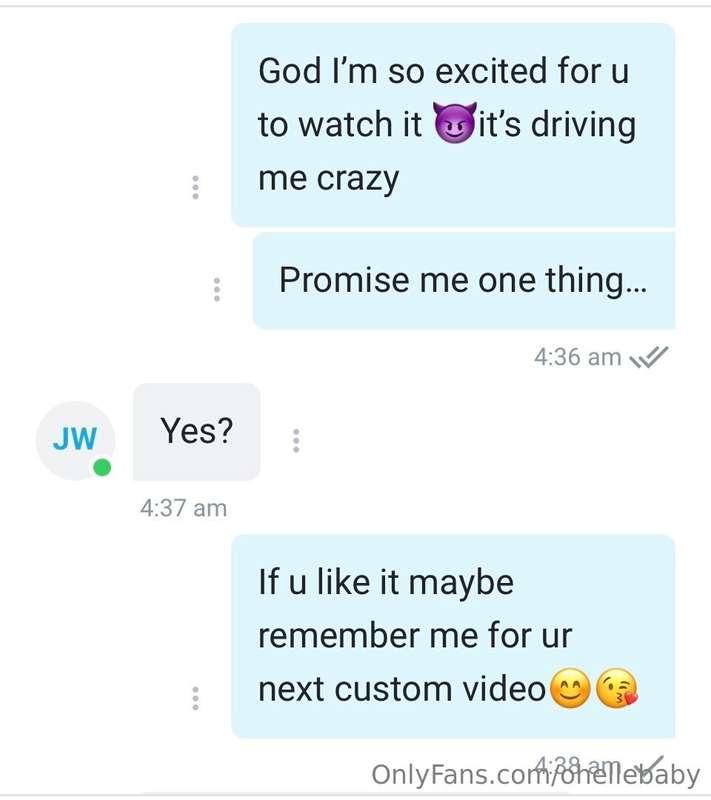 Sneak peek at why I love doing custom videos for u guys and ..