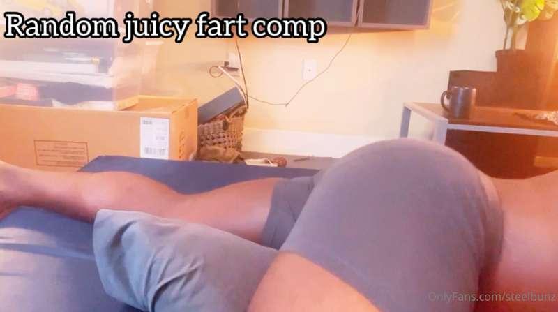 Random fart comp! starting off in my boxers until I take the..
