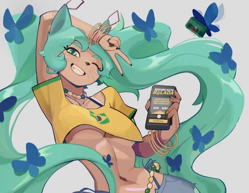 Brazilian Miku Furry