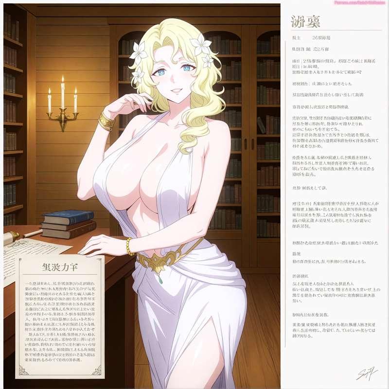 Aphrodite of Record of Ragnarök Sexy Poses [Gen 2.5]