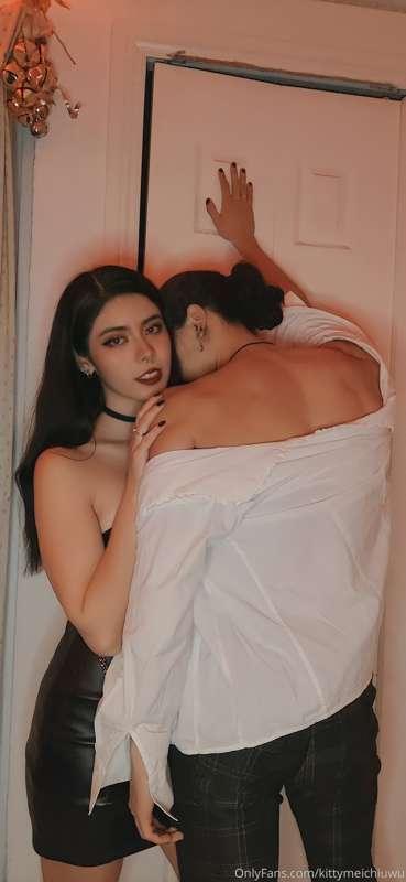 Como ustedes ven a Michi tratando de ser sensual // como rea..