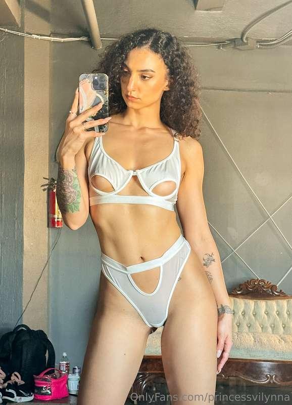 sad to wear clothing but at least its only lingerie 🤭