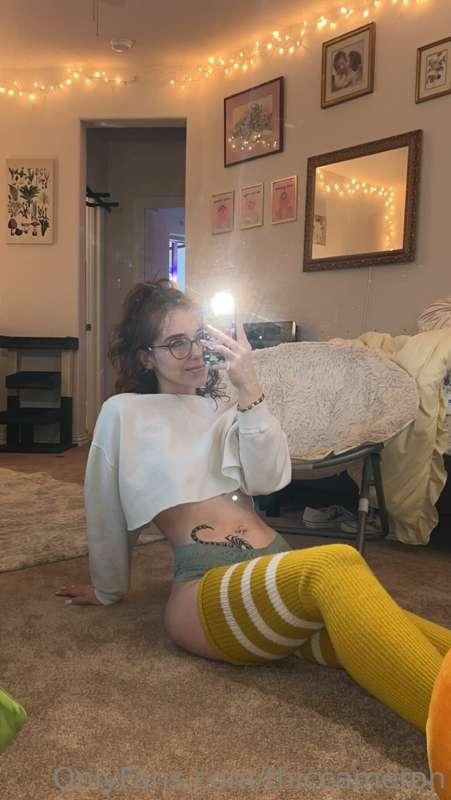 felt cute in this 🥰