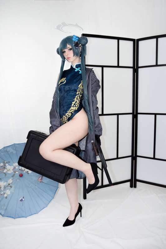Kisaki Blue Archive cosplay videos