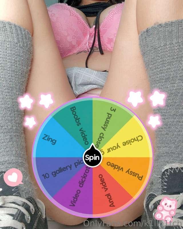 💖 ***FLASH SPIN THE WHEEL*** 💖 💫🏆Only $5 for spin for my VIP..