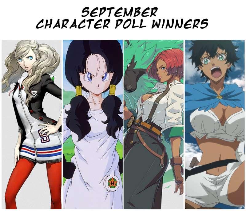 September Poll Winners