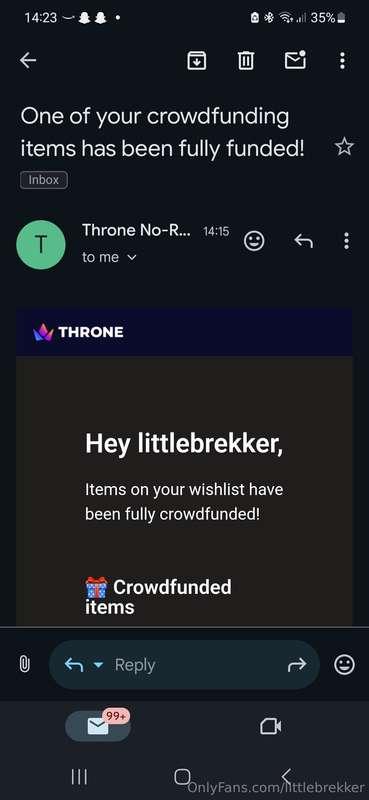 Ahh we did it guys!! Some of the contributions were anonymou..