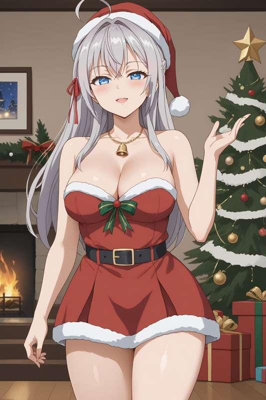 Alya Christmas - Roshidere NSFW Photobook