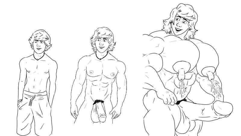 Old Twink to Musclebreast Himbo