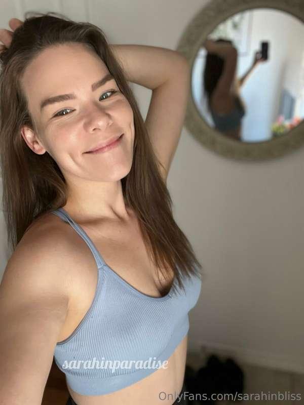 Pre-workout vibes 🏃‍♀️