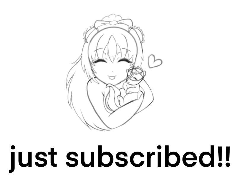 sketches of the rest of the twitch alerts <3