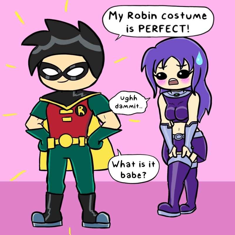 Robin & Starfire Cosplay