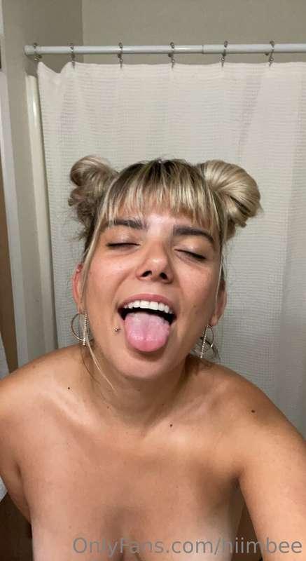 Would you slap your dick on my tongue if I went down on my k..