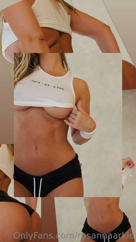 SEX•ER•CISE 💦 cum get sweaty with me in this sexy fitness sh..