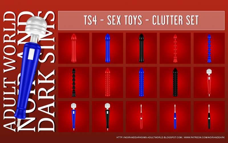 TS4 - Sex Toy: Clutter Set