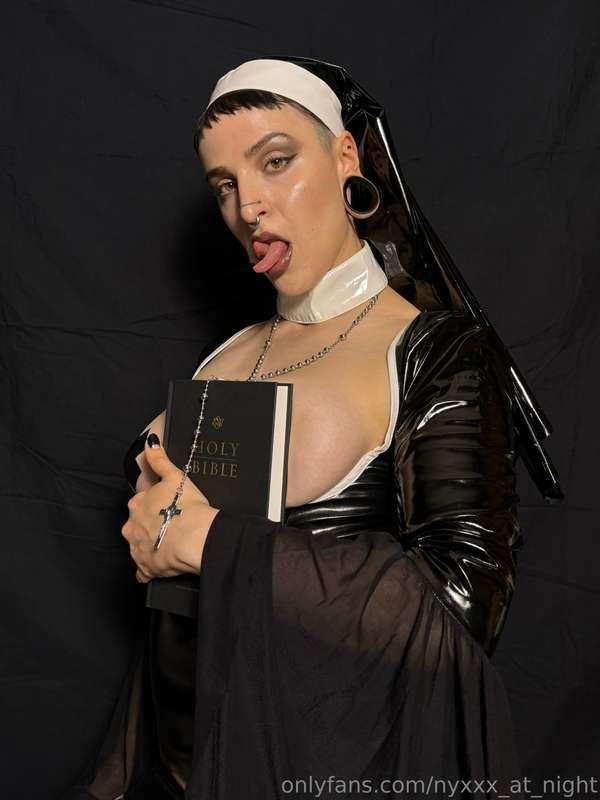 naughtiest nun ever 😈