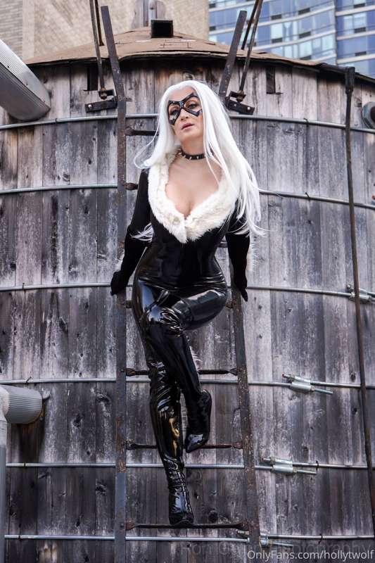 More Black Cat! A deeper look into this sexy shoot on the ro..