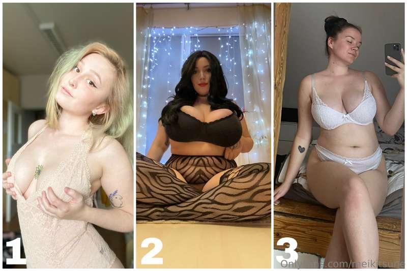 Big boobs?? 🍑🍆🍑 Check their TRIALS FOR FREE NOW! 💯🔞

1.❗️She..