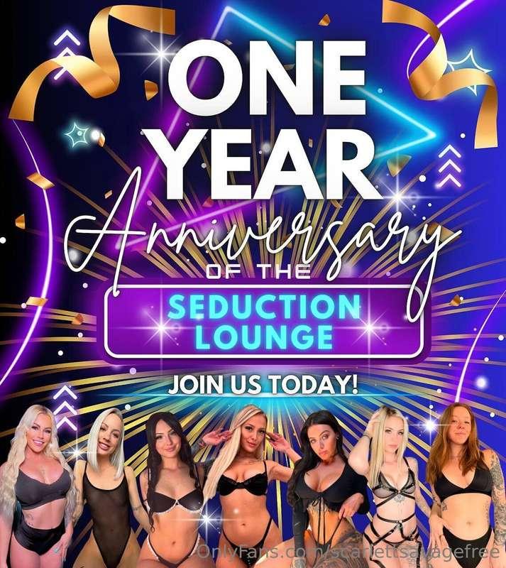 🎉 Seduction Lounge 1 Year Anniversary! 🎉Come celebrate with ..