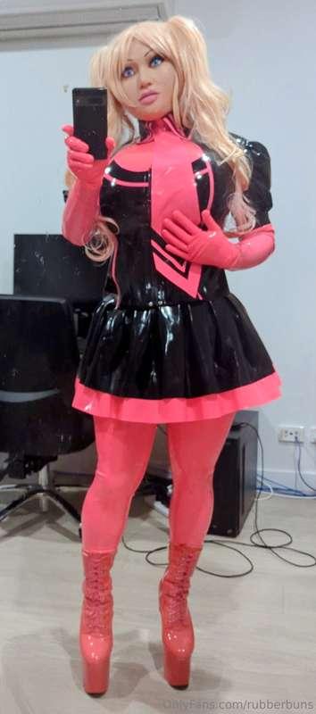 Being uniformed as a pink sissy doll is the best!Really driv..