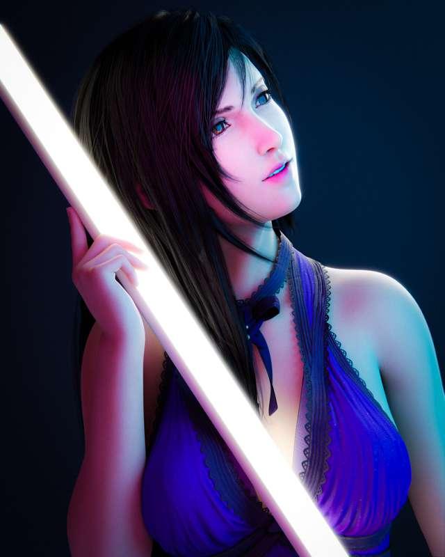 Tifa Neon Girl (FHD)